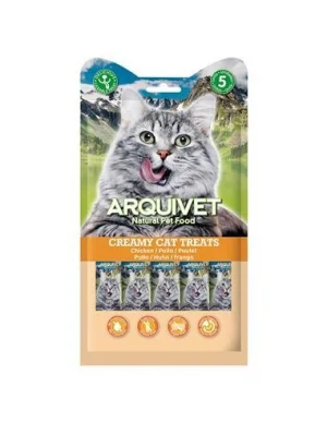 Arquivet Snack Liquido per Gatti al Pollo 5 x 14g