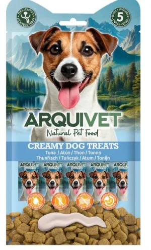 Arquivet Snack Cremoso al Tonno per Cani 5x15 g