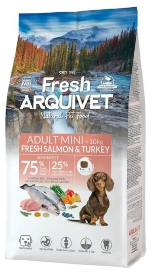 Arquivet Fresh Mini Salmone/Tacchino 2,5 kg - Crocchette per cani piccoli