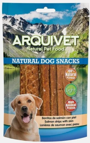 Arquivet Strisce di Salmone con Pelle 100g