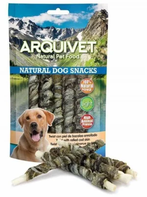 Arquivet Twist Pelle di Baccalà 100g - 13 cm