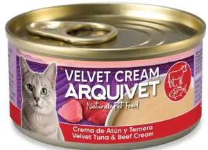 Arquivet Velvet Cream per Gatto Tonno/Manzo 80 g