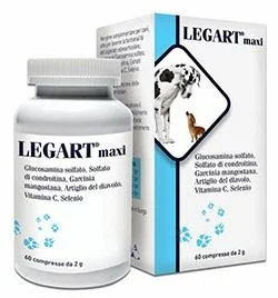 Aurorabiofarma Legart Maxi 60 Compresse per Cani