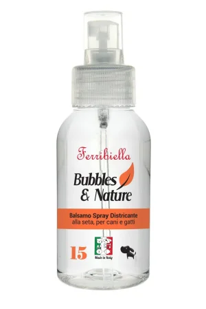 Balsamo Spray Districante per Cani e Gatti- 250 ml - Bubbles & Nature - Ferribiella