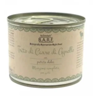BARF Cat Menù Trito di Agnello 200 g