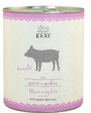 BARF Dog Menù Trito di Maiale