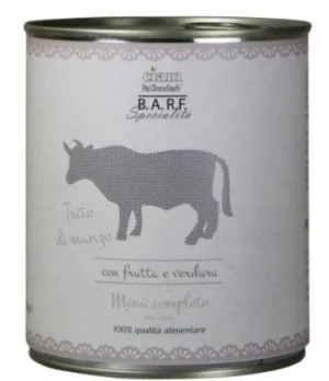 BARF Dog Menù Trito di Manzo 800 g