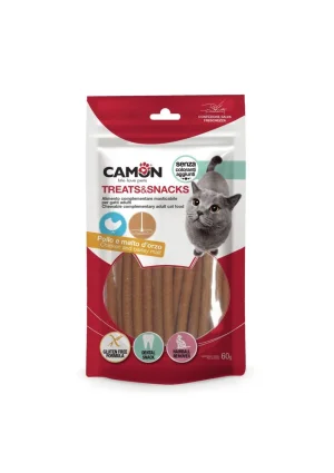 Bastoncellini Pollo e Malto per Gatti - Camon 60g