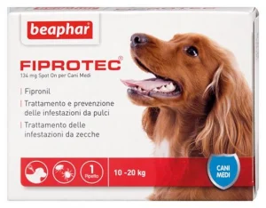 Beaphar FIPROtec Cane Medio 10-20 kg - 1 pipetta