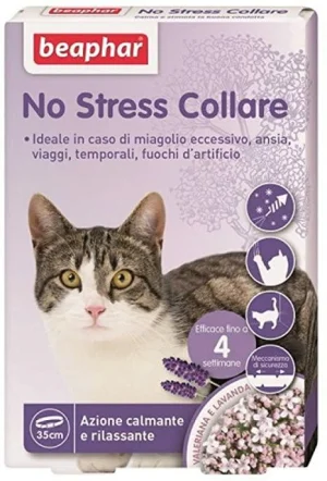 Beaphar No Stress Collare Gatto 35 cm