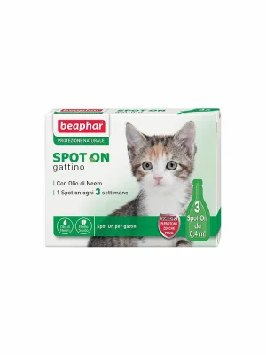 Beaphar Spot On Gattino - 3 pipette
