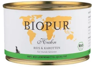 Biopur Dog Pollame/Riso/Carote 400g - Cibo Umido per Cani