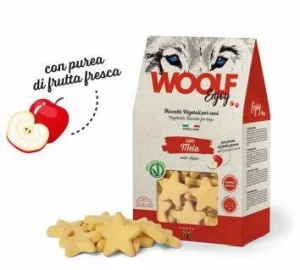 Biscotti per Cani Mela WOOLF 400g - MAST