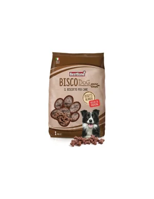 Biscotti ripieni per cani BiscoDog Tronchetti 400 g
