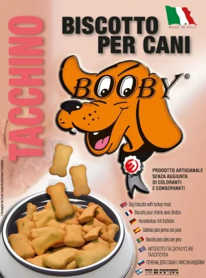 Booby Scatola Tacchino Gr 400 - Snack per Cane