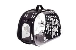 Ferribiella Borsa Hard Case Dogs 44,5x27x33,5 cm