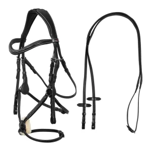 Briglia Messicana Supreme con nasalina anatomica curva