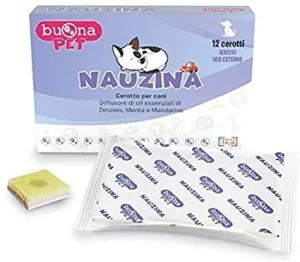 Buonapet Nauzina - 12 cerotti antiparassitari per cani