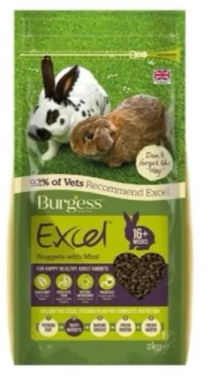Burgess Excel Ad Menta Coniglio 1,5 kg