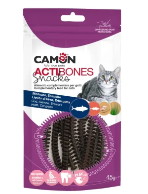 Camon Actibones Gatto Merluzzo/Salmone - 45g