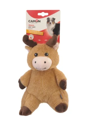 Camon Gioco Cane Renna e Castoro cm 22