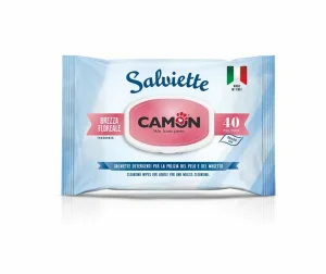 Camon Salviette Brezza Floreale PZ 40 - Igiene per Cani