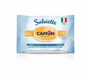 Camon Salviette Pocket Vaniglia Pz 15 - Igiene per Cani