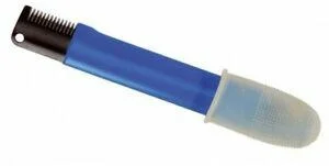 Camon Stripping Manico Blu Denti Larghi - Strumento per Cani