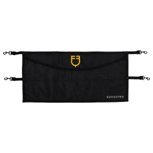 Cancelletto da box Equestro con logo ricamato - Nero