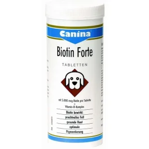 Canina Biotin Forte Biotina per Cane 60 Tavolette
