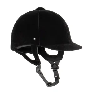 Casco Pro-Tech Velluto con paranuca - monta inglese
