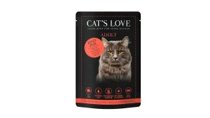 Cat's Love Buste 12 x Gr 85 Manzo - CATSLOVE