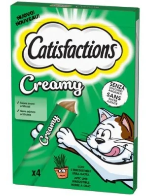 Catisfaction Creamy Erba Gatta 4 x 10 g