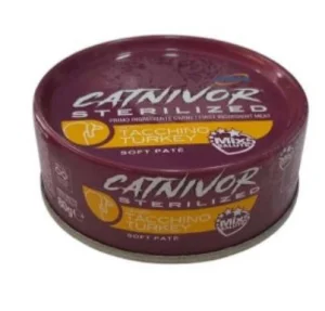 Catnivor Sterilized 80g Tacchino - DRN