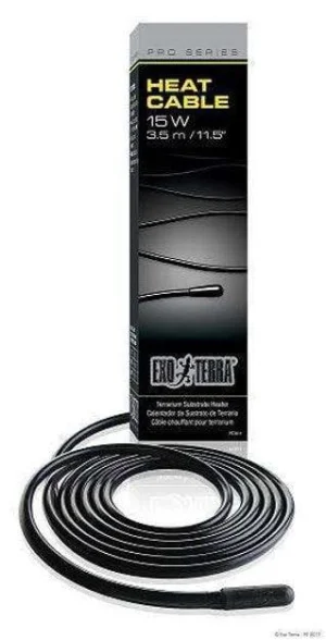 Exo Terra Heat Cable 15W - Cavo riscaldante 2 m + 1,5 m