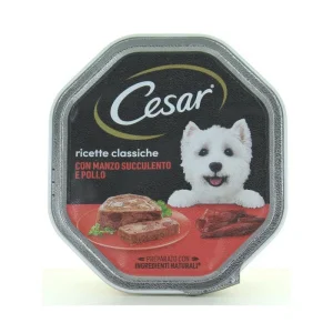 Cesar Ricette Classiche Manzo Succulento e Pollo 14 x 150 g