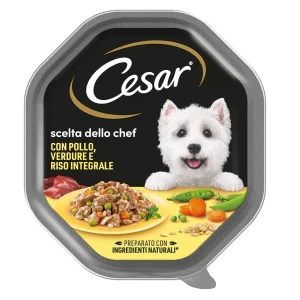 Cesar Scelta dello Chef Pollo, Riso e Verdure 14 x 150 g