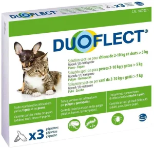 Ceva Duoflect per Cani 2-10 kg e Gatti >5 kg