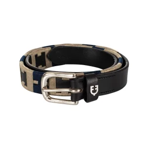 Cintura inglese Equestro con ricami a contrasto