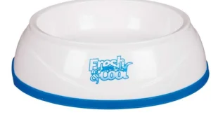 Ciotola Rinfrescante TX Cool Fresh 1L Trixie Blu/Bianco