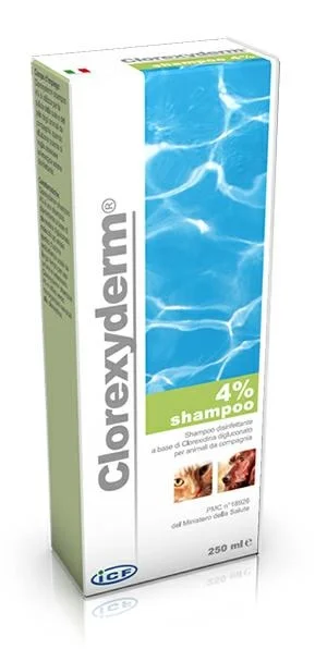 Clorexyderm Shampoo 4% ML 250 - ICF;GAIGIE