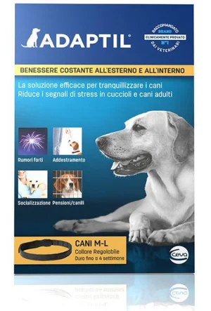Collare Adaptil ai Feromoni 70 cm per Cani M-L