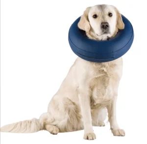 Collare gonfiabile per cani Trixie veterinario blu