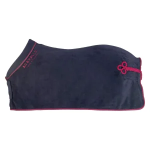 Coperta da box in pile con colletto imbottito Acavallo