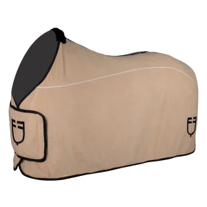 Coperta in pile Equestro GP con chiusura frontale