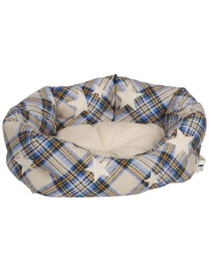 Cuccia Ovale Morbida Trixie 45x38 cm con Stelline