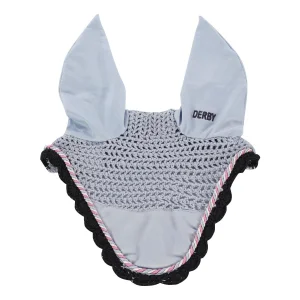 Cuffietta anti-mosche Derby in cotone con cordone