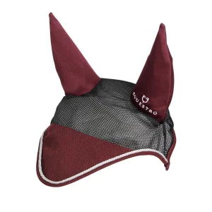 Cuffietta anti-mosche Equestro in cotone e mesh traforato