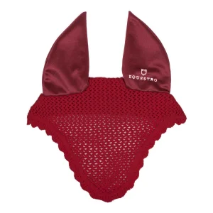Cuffietta in maglia con orecchie elasticizzate Equestro