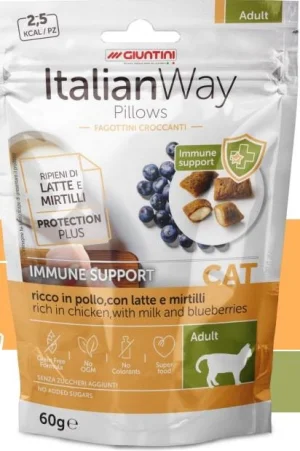 Cuscino per Gatti ITALIAN WAY - Immune 60g di GIUNTINI